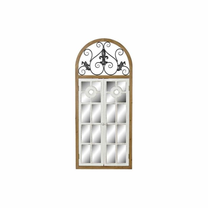 Espejo Alpino DKD Home Decor Natural Blanco 5 x 138 x 60 cm 2