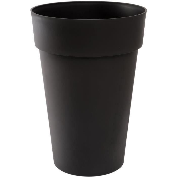 Jarrón alto toscano EDA - 67L - Ø 46 x 65 cm - Antracita 1 Jarrón alto toscano EDA - 67L - Ø 46 x 65 cm - Antracita 1