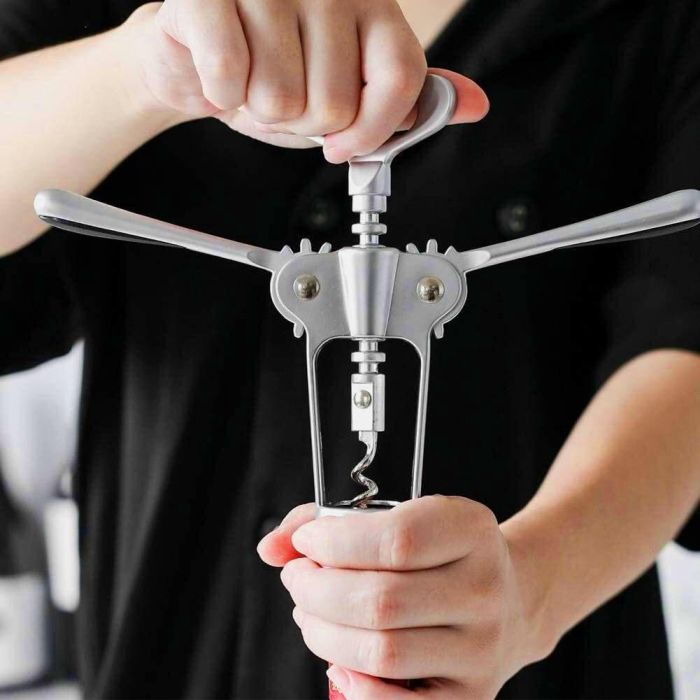 Quttin Abridor Sacacorchos de Zinc Alloy 18x7x4 cm (18 Unidades) 1