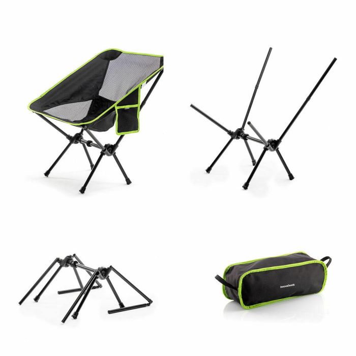 Silla de Camping Plegable Folstul InnovaGoods 1 Silla de Camping Plegable Folstul InnovaGoods 1