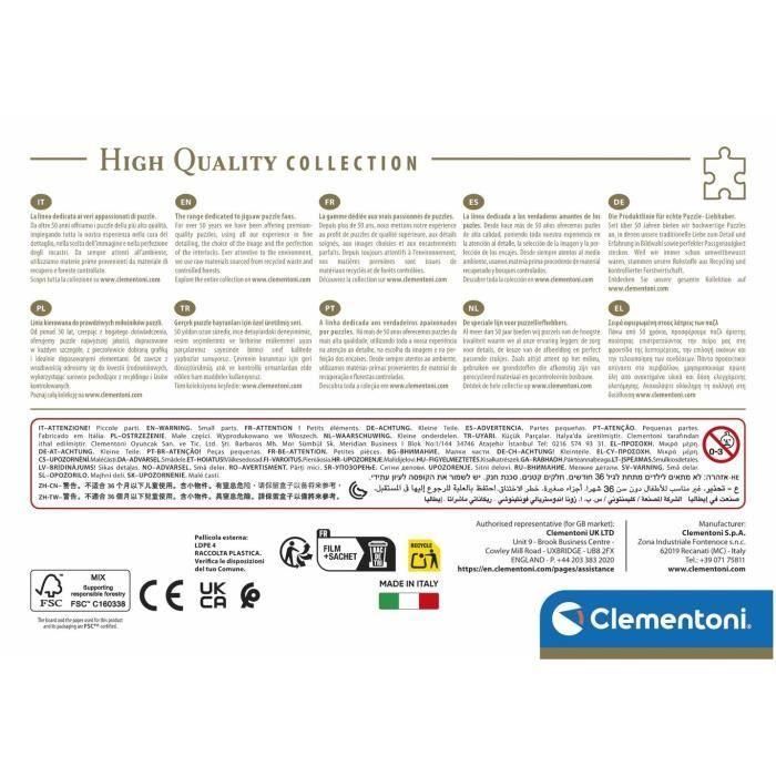 CLEMENTONI - Compacto 500 piezas - Noche en Kioto 4 CLEMENTONI - Compacto 500 piezas - Noche en Kioto 4