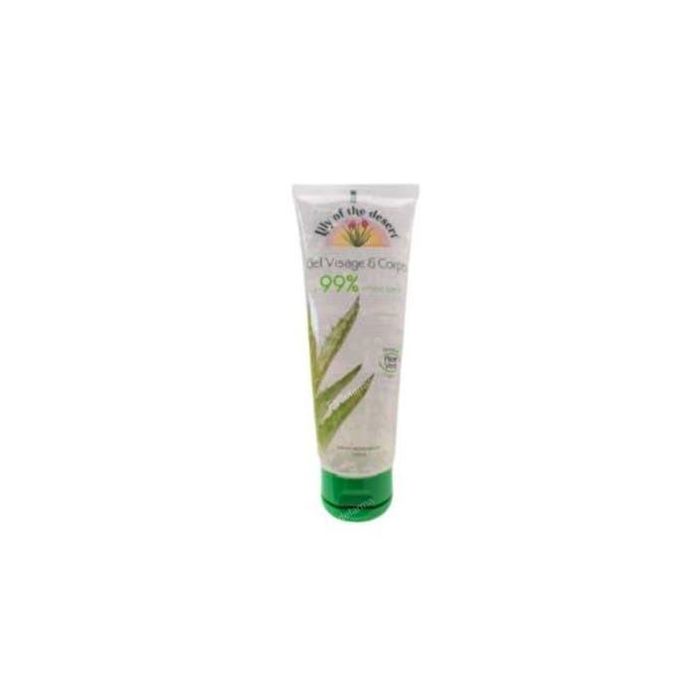 LILY OF THE DESERT Gel de Aloe Vera 99% Uso Tópico, Hidratante y Alivio Solar 120ml