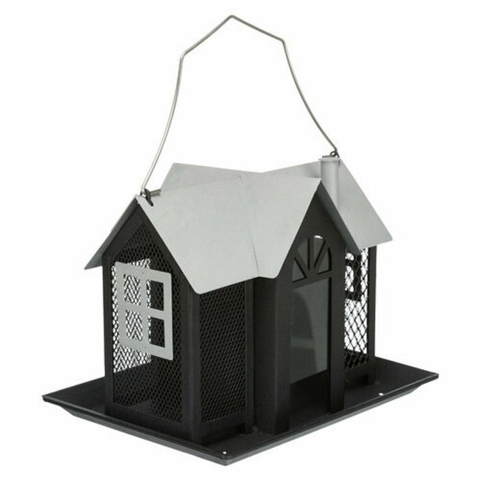 Comedero para Pájaros Trixie Negro 2 L 26 x 19 x 19 cm 15 Comedero para Pájaros Trixie Negro 2 L 26 x 19 x 19 cm 15