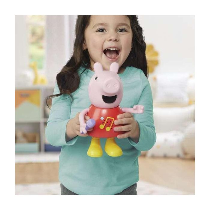 Hasbro Peppa Pig Muñeca Musical G0518 con Más de 50 Sonidos 12