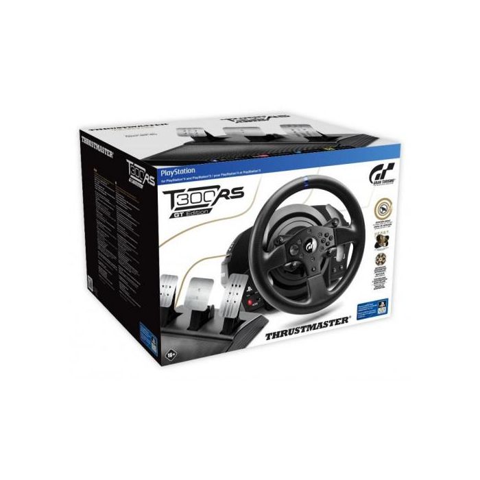 Thrustmaster Volante T300RS GT Edition para PC / PS3 / PS4, Simulador de Carreras de Alta Gama con Retroalimentación de Fuerza y Pedales Metálicos 5