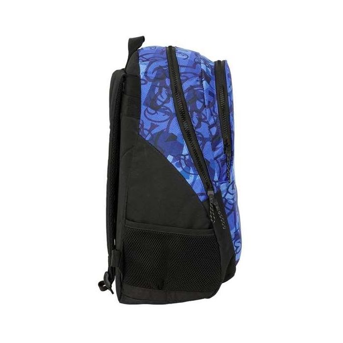 Mochila Escolar El Niño Roller Azul Negro 32 x 44 x 16 cm 2