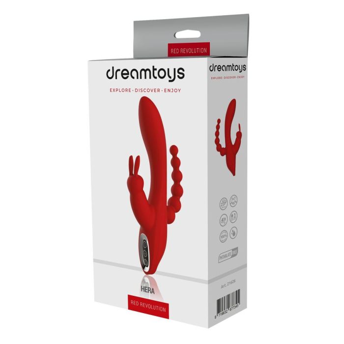 Vibrador Punto G Dream Toys Hera Rojo 0 Vibrador Punto G Dream Toys Hera Rojo 0