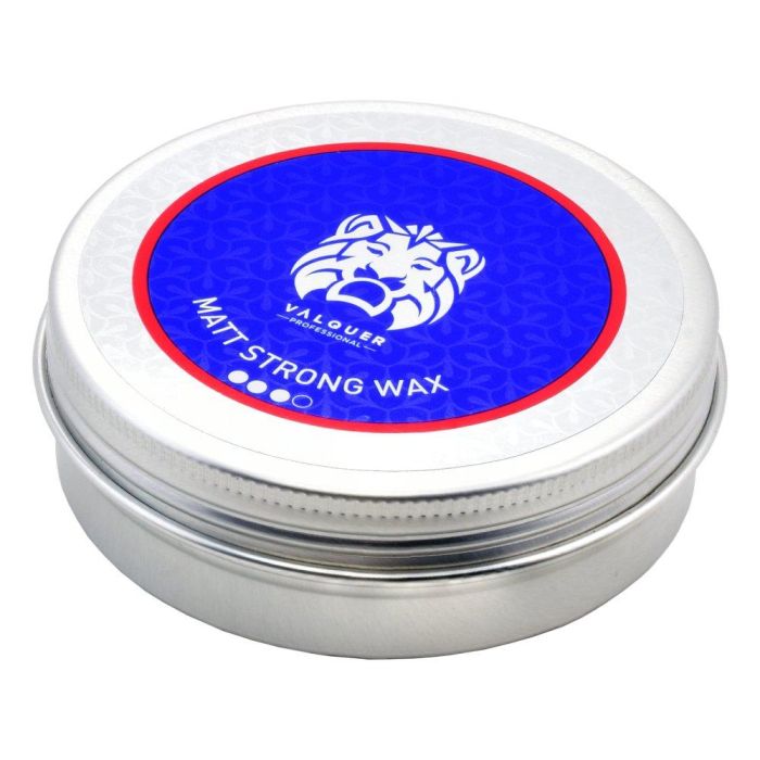 Valquer Cera Capilar Fijación Fuerte y Duradera, Acabado Mate, 100 mL. Define, Aporta Brillo y Textura, con Protección UV. Fórmula Vegana.