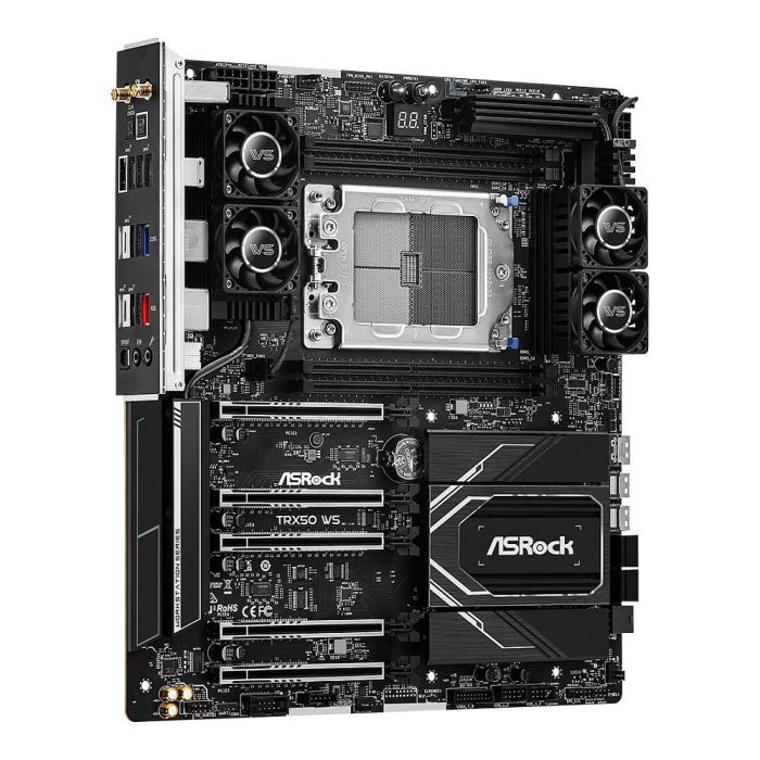 ASRock 90-MXBN40-A0UAYZ Placa Base ATX Extendida TRX50 Socket sTR5 para AMD Ryzen Threadripper 3