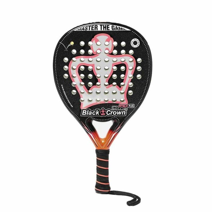 Pala de Pádel Black Crown Piton Attack Plus Negro Pala de Pádel Black Crown Piton Attack Plus Negro