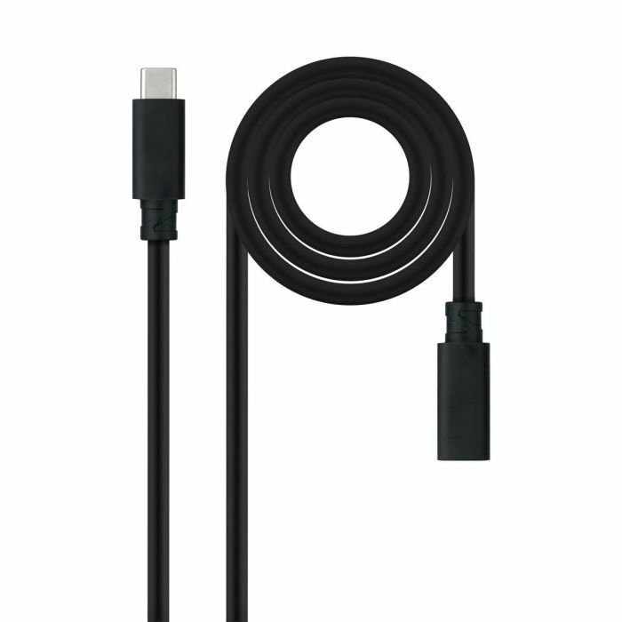 Cable USB NANOCABLE USB 3.2 GEN2x2 Negro 8