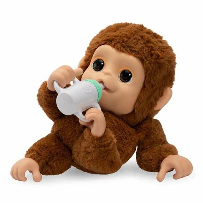 Mascota my baby monkey little live pets superinteractivo con más de 40 sonidos y reacciones ¡le encanta columpiarse! 10