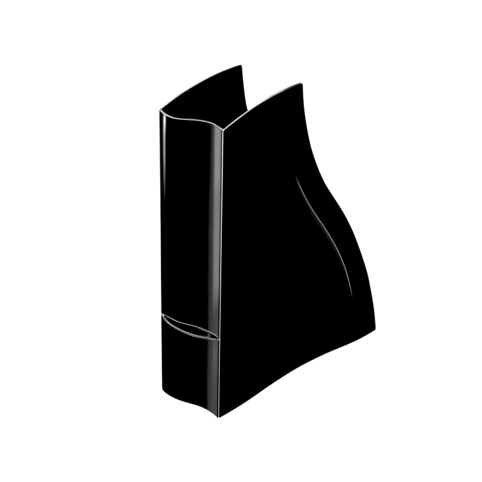 Cep Revistero Ellypse 278 x 83 x 325 mm Plástico Negro Alta Capacidad Documentos hasta 24x32cm Ecológico 278 x 83 x 325 mm 1 Cep Revistero Ellypse 278 x 83 x 325 mm Plástico Negro Alta Capacidad Documentos hasta 24x32cm Ecológico 278 x 83 x 325 mm 1