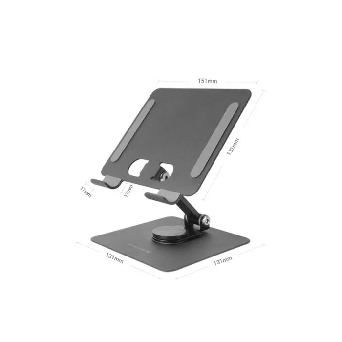 Mars Gaming Soporte para Tablets/Convertibles MA-RST hasta 13" Negro, Plegable y Ajustable 360º 1
