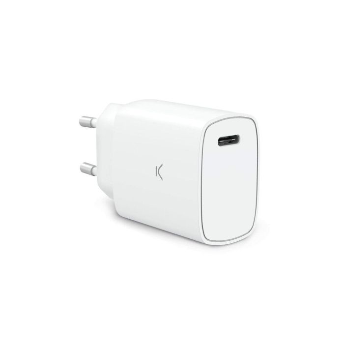 Cargador USB KSIX Blanco 4