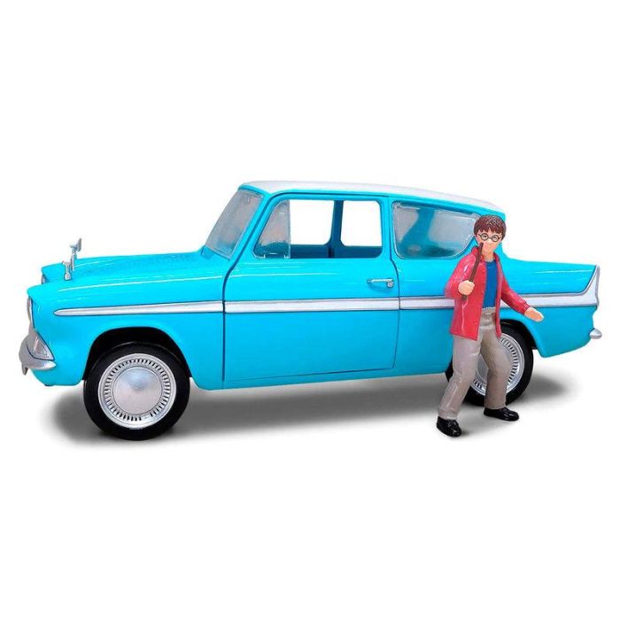 Blister figura Harry + coche Ford Anglia Harry Potter 4 Blister figura Harry + coche Ford Anglia Harry Potter 4