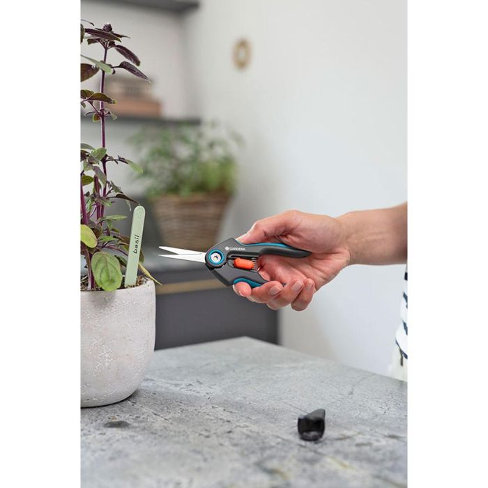 Gardena Tijeras Freshcut 12212-20 para Cosechar Hierbas Frescas Bayas o Flores Cortadas Corte Bypass 3