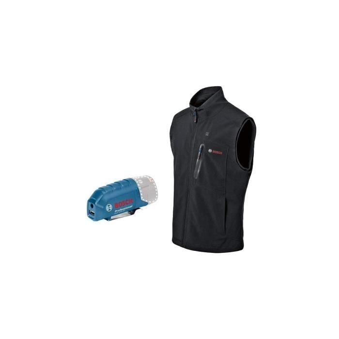 Bosch Professional Chaqueta térmica GHV 12+18V XA talla 3XL, sin batería - 06188000EF