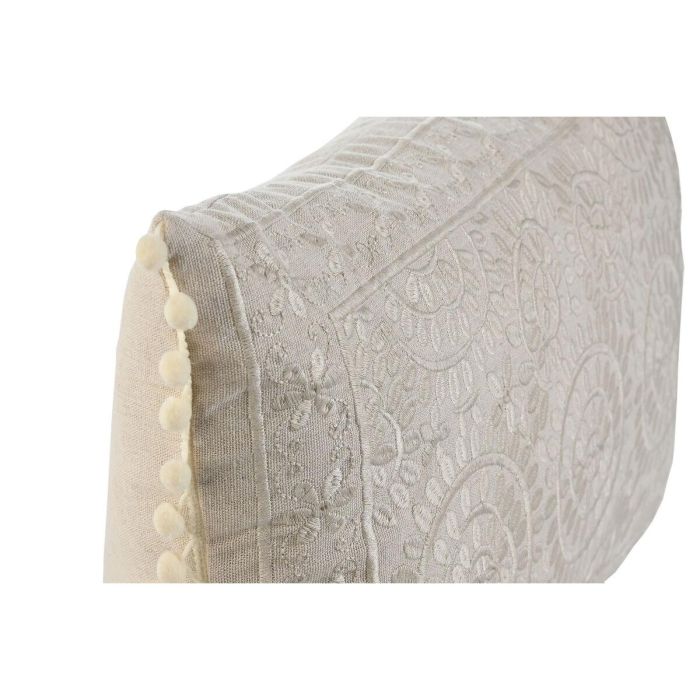 Cojin Romantico DKD Home Decor Crudo 40 x 60 cm 3