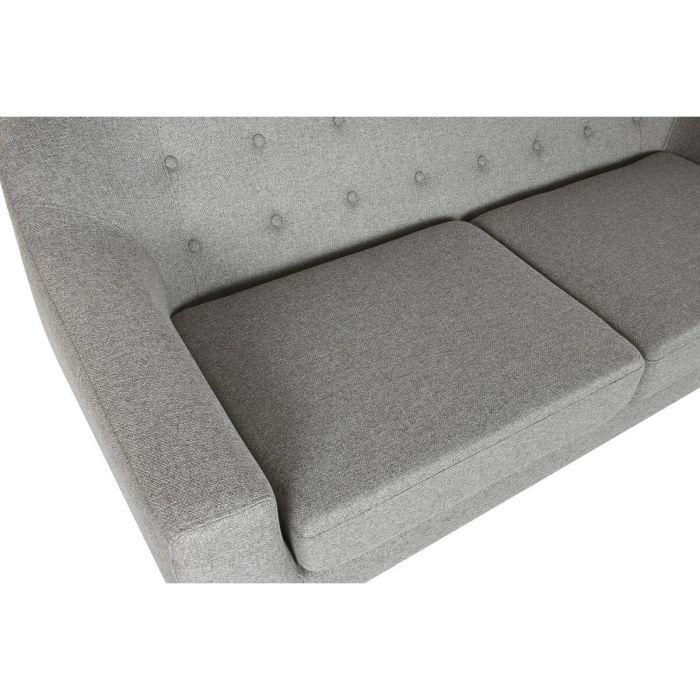 DKD Home Decor Sofá Scandi de 3 plazas, Poliéster/Madera, Gris Natural, 172x82x82 cm, Desmontable 7 DKD Home Decor Sofá Scandi de 3 plazas, Poliéster/Madera, Gris Natural, 172x82x82 cm, Desmontable 7