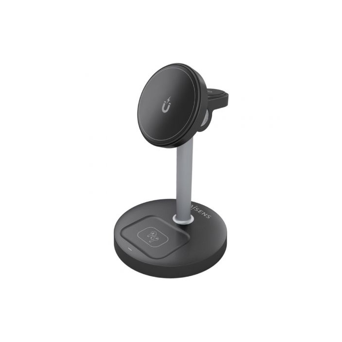Estación de Carga Inalámbrica Aisens ASCH-15W3WC066-BK/ 1xUSB Tipo-C/ 15W/ 5W/ Negro 0 Estación de Carga Inalámbrica Aisens ASCH-15W3WC066-BK/ 1xUSB Tipo-C/ 15W/ 5W/ Negro 0