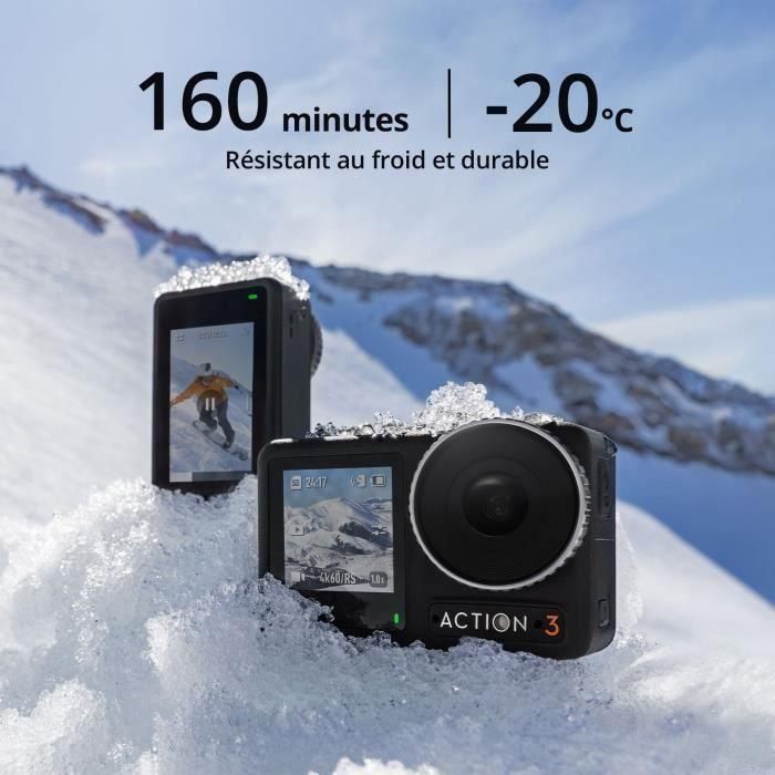 Cámara de acción - DJI - OSMO Action 3 Estándar Combo - 4K/120 IPS - Horizonsteady - Negro 2 Cámara de acción - DJI - OSMO Action 3 Estándar Combo - 4K/120 IPS - Horizonsteady - Negro 2