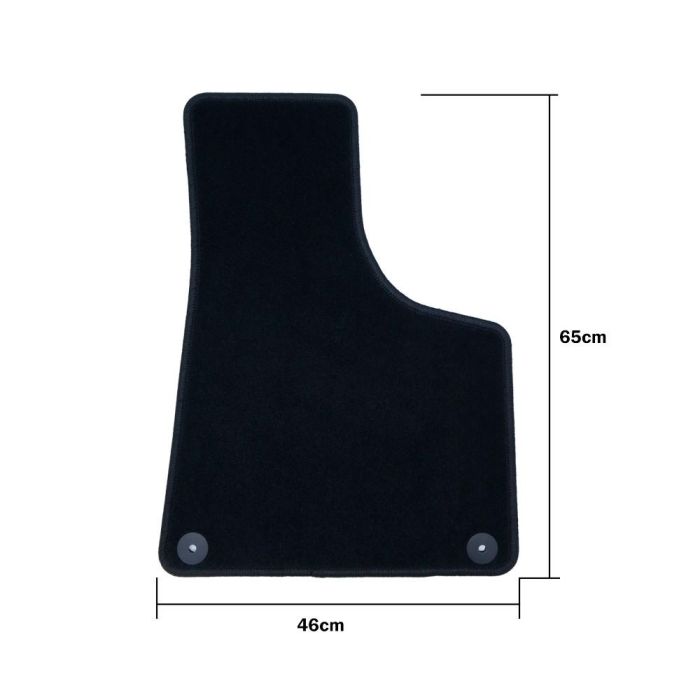 OCC Design Alfombra A Medida Audi A3 8P 2003-2012 5Pz 6