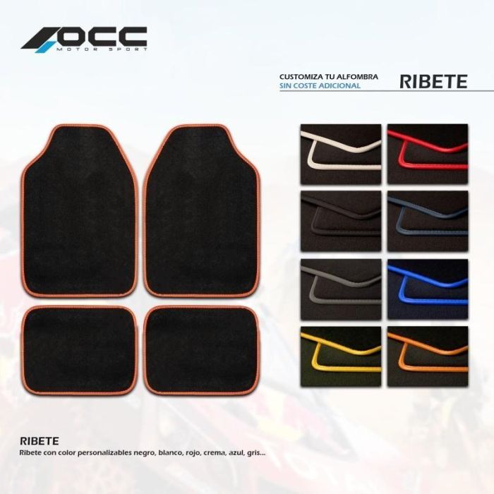OCC Design Alfombra A Medida Kia Magentis 2003-2010 5Pz Ribete Gris Oscuro 1 OCC Design Alfombra A Medida Kia Magentis 2003-2010 5Pz Ribete Gris Oscuro 1
