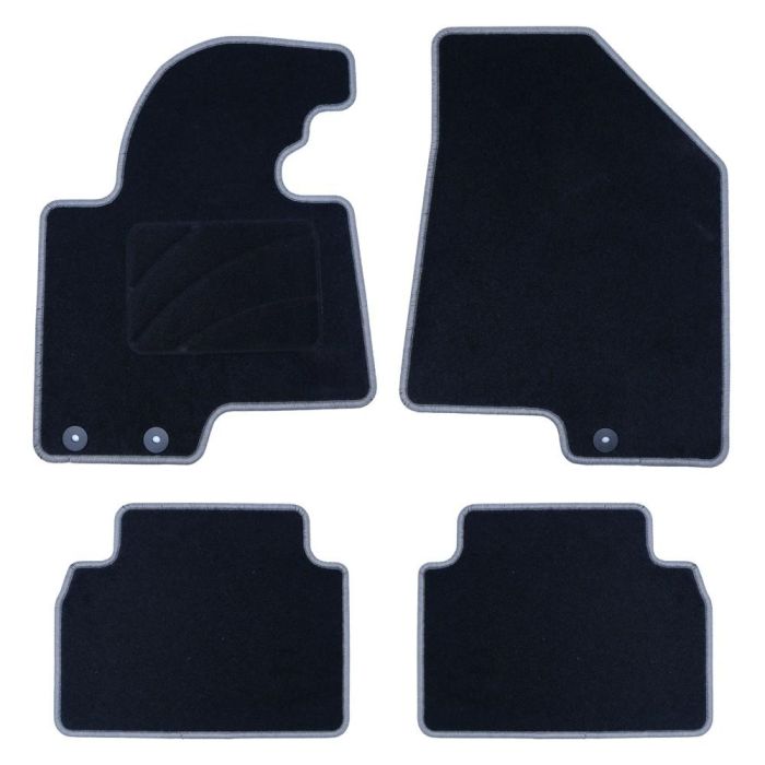 Set de Alfombrillas para Coche OCC Motorsport OCCKI0034GD Gris 5 Piezas