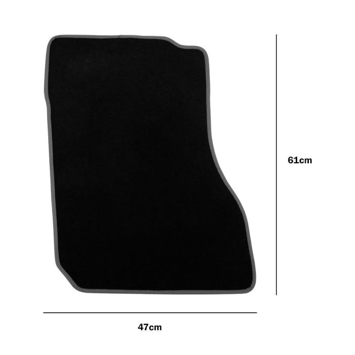 OCC Design Alfombra A Medida Mitsubishi Asx 2010-2016 5Pz Ribete Verde OCCMH0001GR