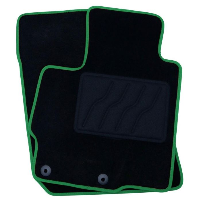 OCC Design Alfombra A Medida Mitsubishi Asx 2010-2016 5Pz Ribete Verde OCCMH0001GR