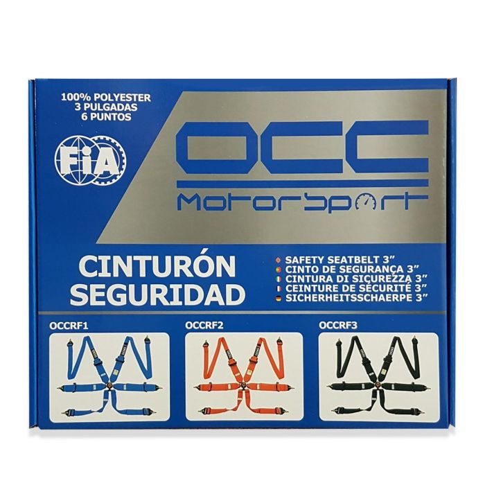 Occ Motorsport Arnés Occ 6 Puntos 3 Pulgadas Rosa Fia New 1