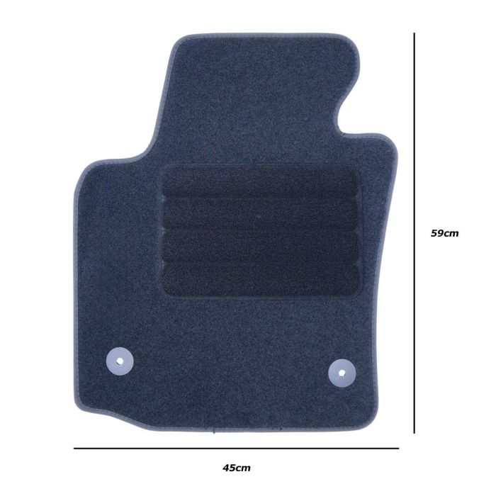 OCC Design Alfombra A Medida Occ Design Seat Leon Mk2 2005-2012 5 Pz Gris Oscuro 5