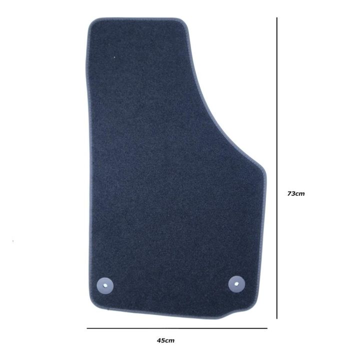 OCC Design Alfombra A Medida Occ Design Seat Leon Mk2 2005-2012 5 Pz Gris Oscuro 6