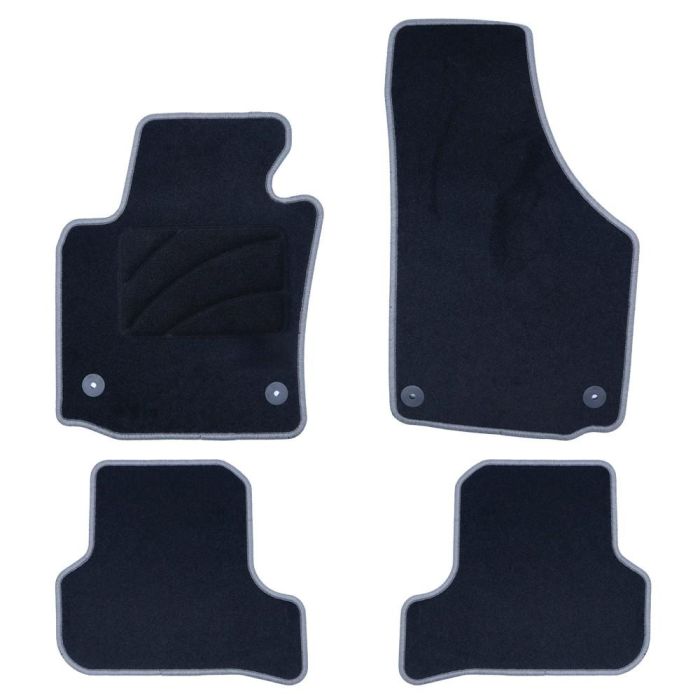 Set de Alfombrillas para Coche OCC Motorsport OCCST0015GD Gris 5 Piezas