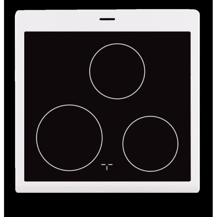 Cocina vitrocerámica 50 x 50, horno de convección natural, horno blanco 48L 2 Cocina vitrocerámica 50 x 50, horno de convección natural, horno blanco 48L 2