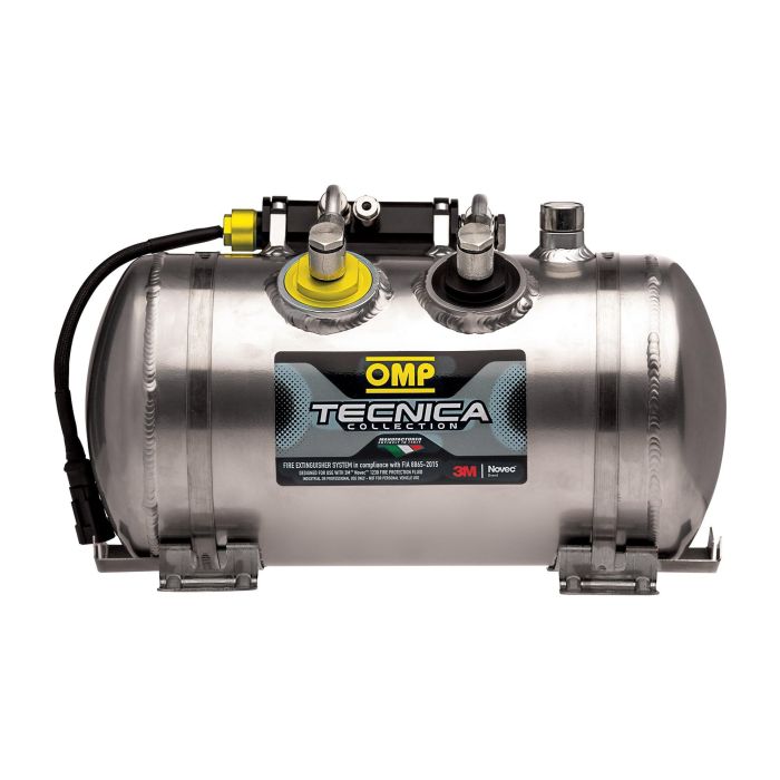 OMP OMPCE0-SAL5-B01 Sistema de Extinción de Incendios Cesal5 Electrónico FIA 8865-2015 con Botella de Aluminio para Cabina y Motor OMP OMPCE0-SAL5-B01 Sistema de Extinción de Incendios Cesal5 Electrónico FIA 8865-2015 con Botella de Aluminio para Cabina y Motor