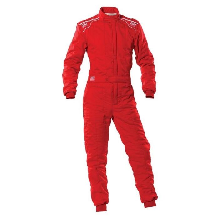 Omp OMPIA0-1847-C01-061-XXL Traje de Carreras Sport My2020 Homologación FIA 8856-2018 Nomex 2 Capas Rojo Talla XXL