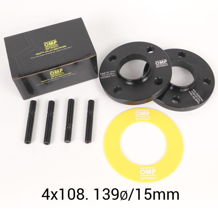 Omp Set Separadores Omp Speed 15 mm 4x108 63.4 M12x1.5 4