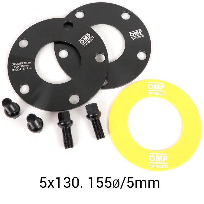 Omp Set Separadores Omp Speed 15 mm 5x130 71.6 M14x1.5 Ball 3