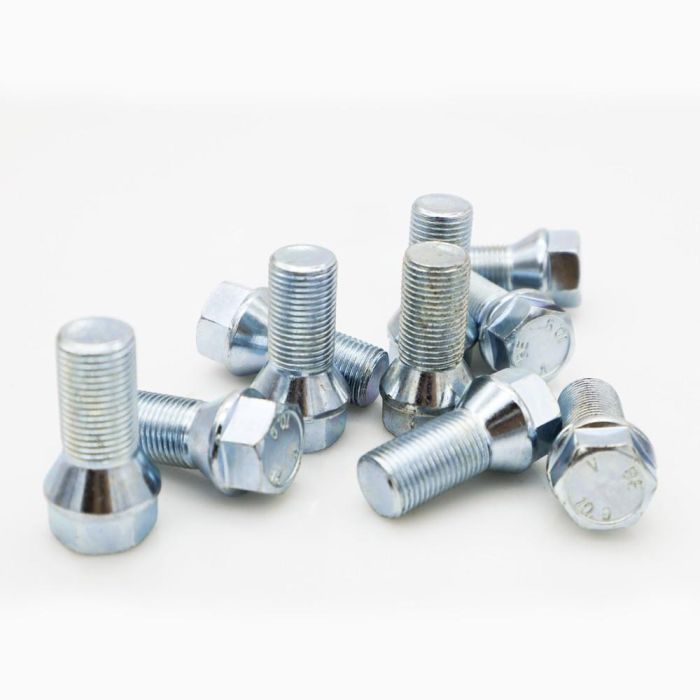 Omp Set De 10 Tornillos De Cabeza Corta Omp M14x1.25 Hex 17 L:23 mm Color: Plata Set:10Pcs-Box Materials: Din 10.9 1