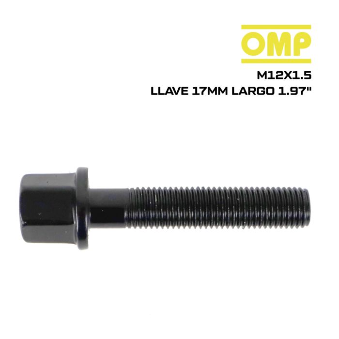 Omp Set Tornillos Omp M12x1.5 Llave 17 mm Largo 1.97" 1