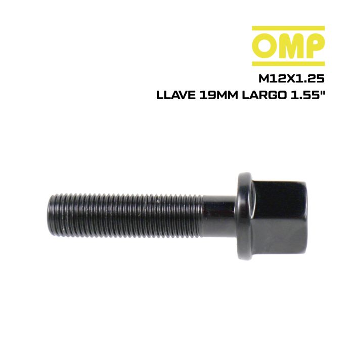 Omp Set Tornillos Omp M12x1.25 Llave 19 mm Largo 1.55" 2