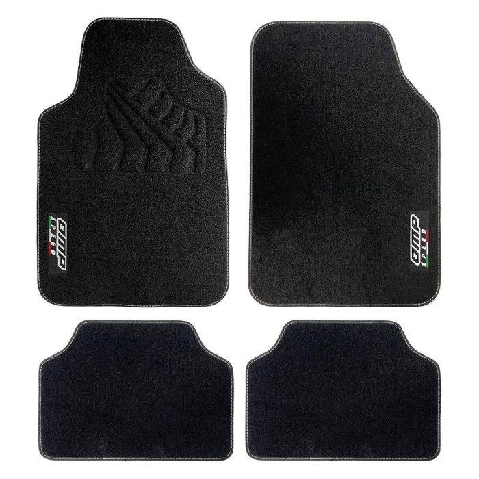 Omp Speed Juego De Alfombrillas Para Coche Color Negro 4 Piezas - Alfombrillas Universales OMPS14060001