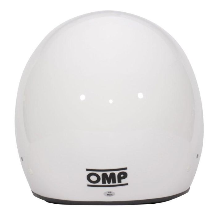 Omp Casco Karting Gp-R Cerrado Blanco Snell K2020 OMPSC0-0799-B02-020-L Talla L