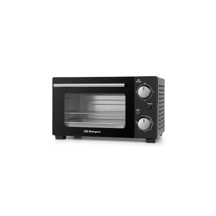 Horno de Sobremesa Orbegozo HO 985/ 800W/ Capacidad 10L/ Negro