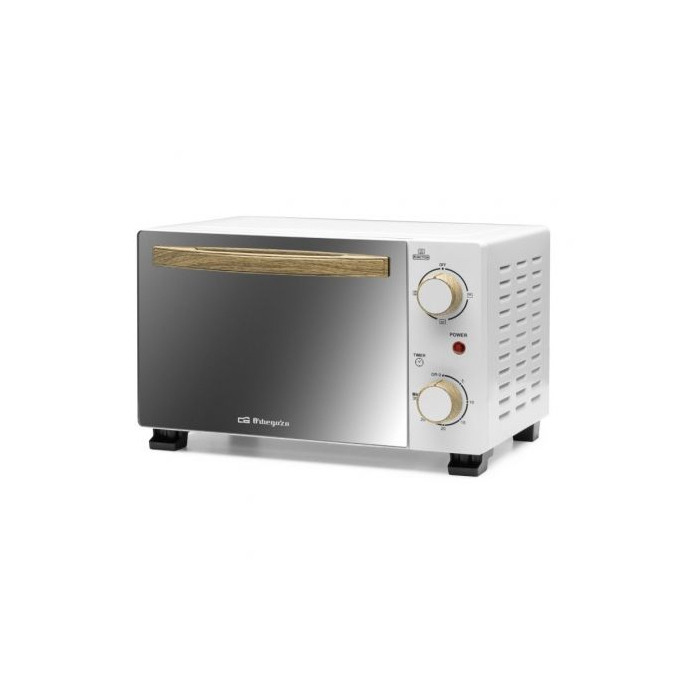 Horno de Sobremesa Orbegozo HO 990/ 800W/ Capacidad 10L/ Blanco