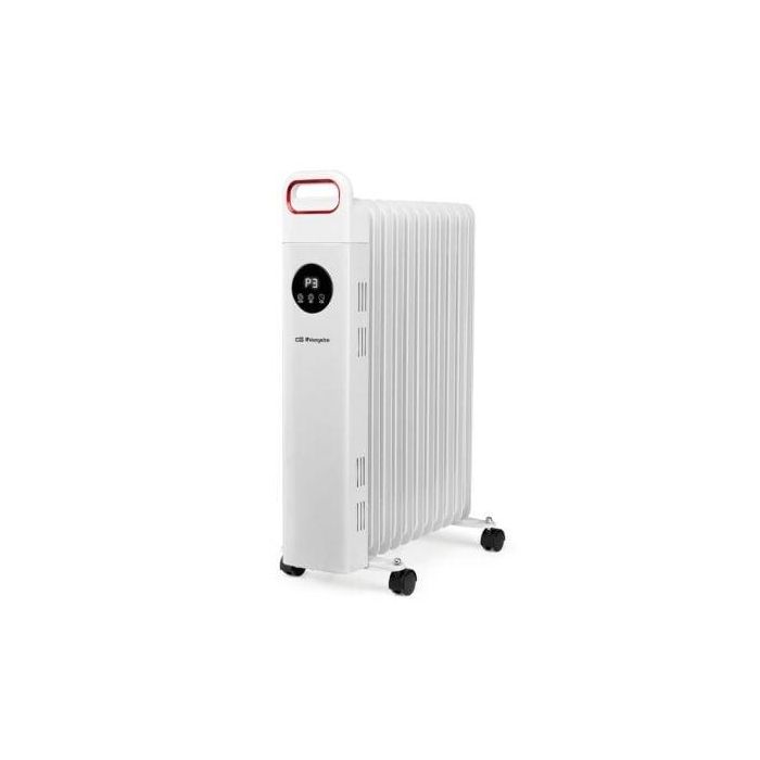 Radiador de Aceite Orbegozo RAW 2500/ 3 Potencias/ 2500W/ 11 Elementos Caloríficos/ WiFi