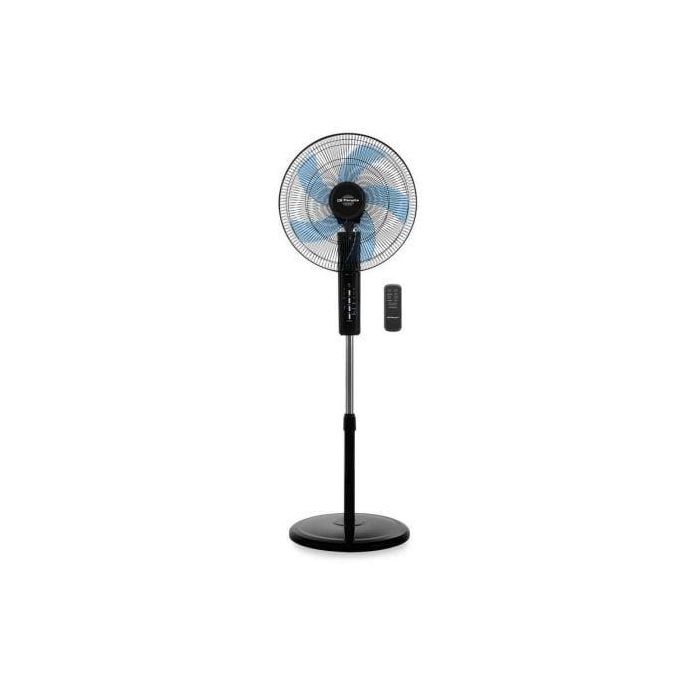 Ventilador de Pie Orbegozo SF 0345/ 80W/ 5 Aspas 45cm/ 3 velocidades