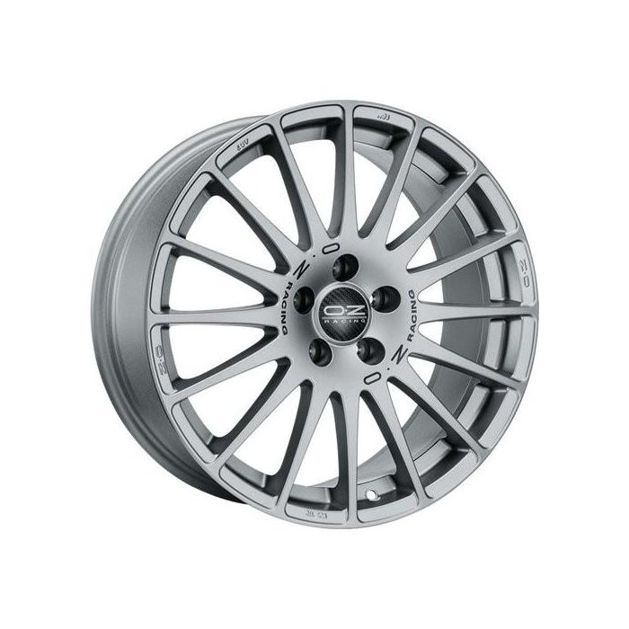 Oz Racing OZW01672201P5 Llanta Superturismo GT 7x17 ET40 5x114,3 gris Black Lettering Oz Racing OZW01672201P5 Llanta Superturismo GT 7x17 ET40 5x114,3 gris Black Lettering